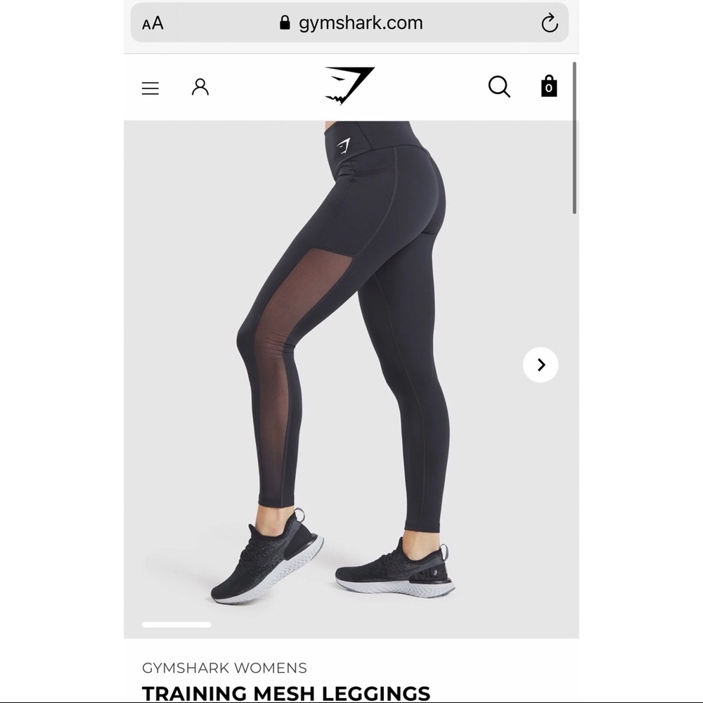 FINAL PRICE! Gymshark Training Mesh Leggings